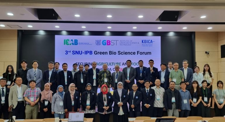SNU-IPB Green Bio Science Forums